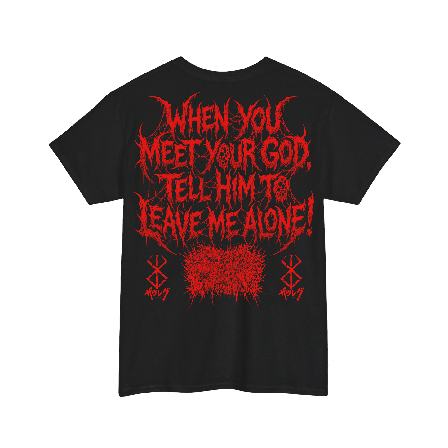 Xavleg - 'Meet Your God' Limited Edition T-Shirt