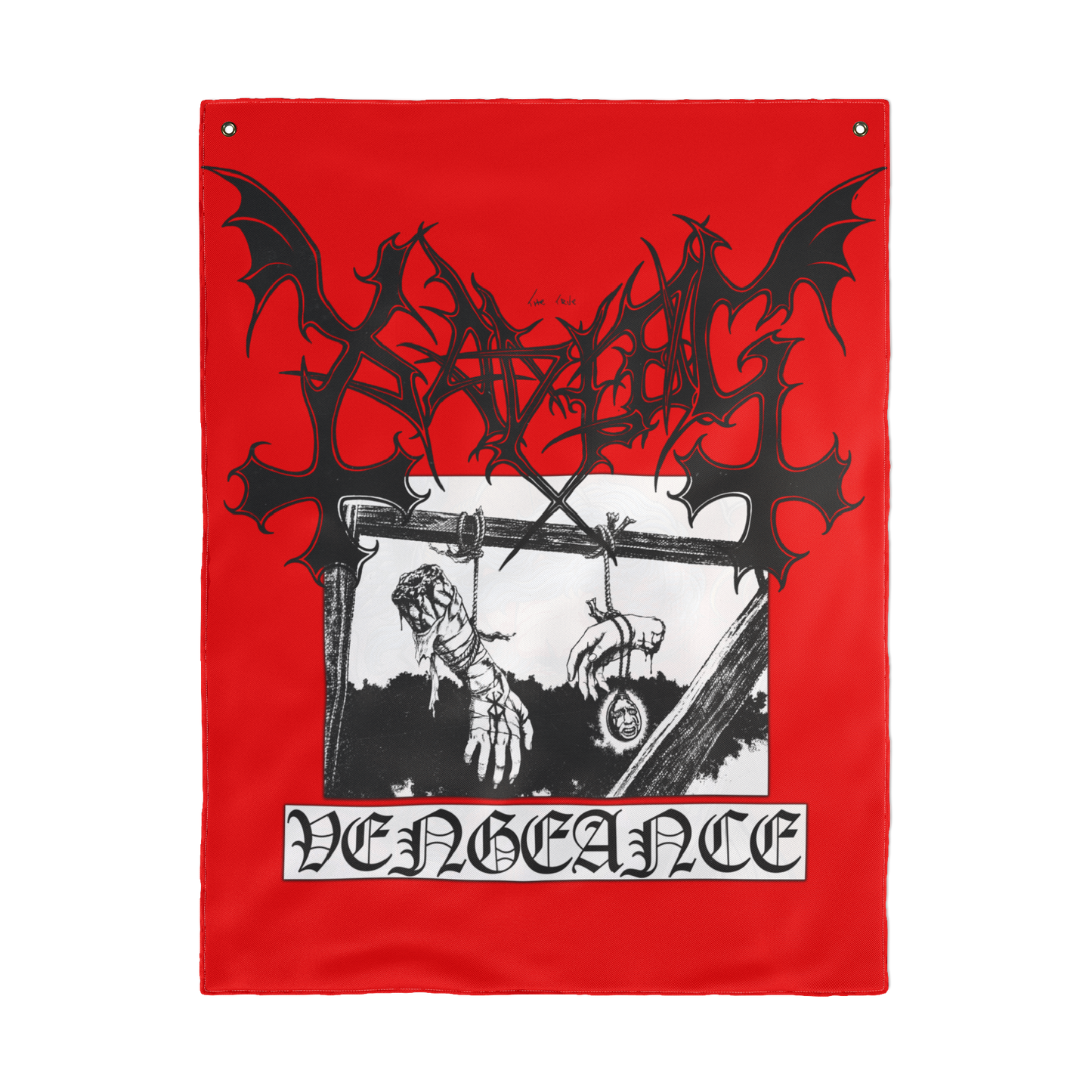 Xavleg - 'White Hawk's End/Vengeance' Limited Edition Double-Sided Flag