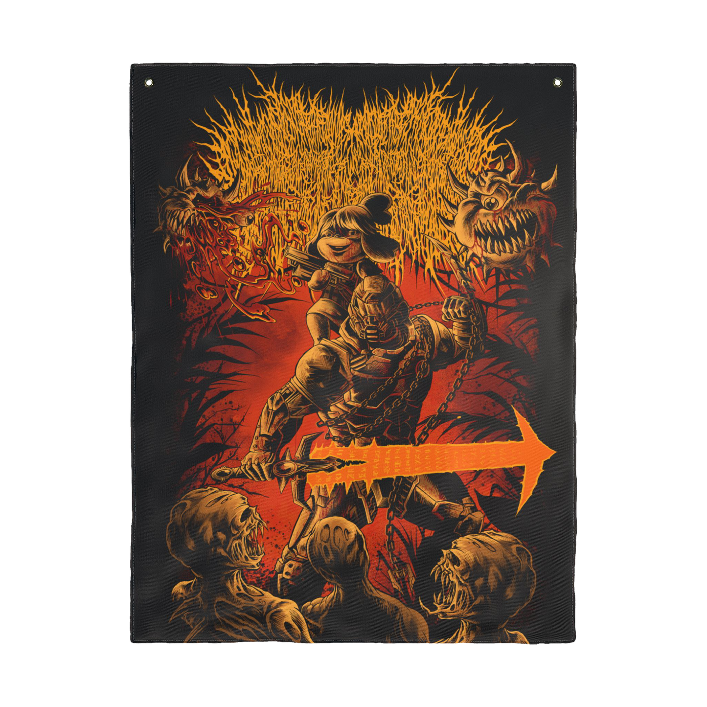 Xavleg - 'Harambe/Friendship Goals' Double-Sided Flag