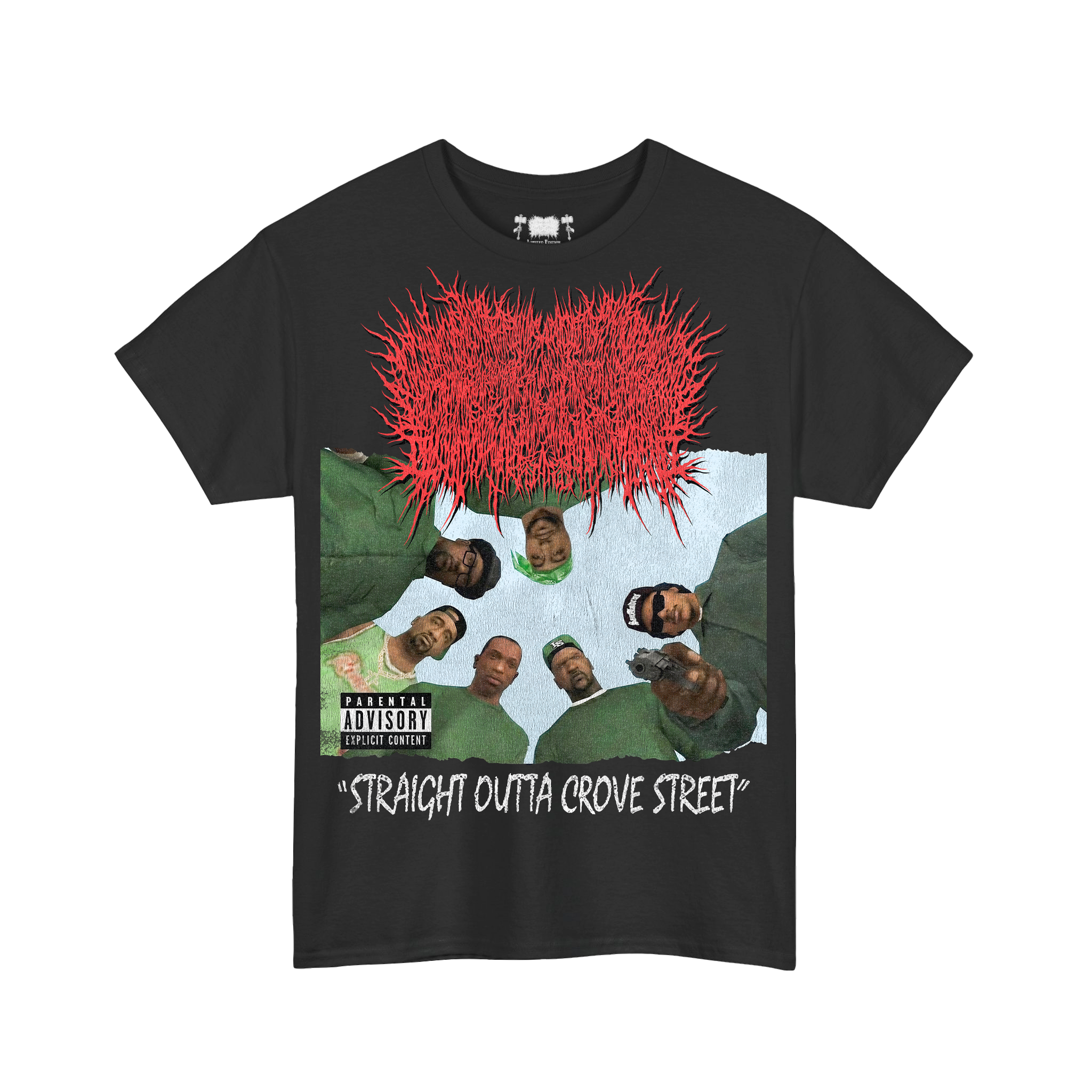 Xavleg - 'Straight Outta Grove Street' Limited Edition T-Shirt