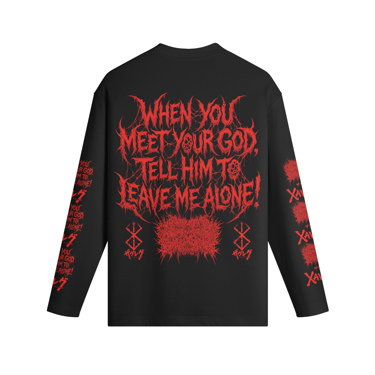 Xavleg - 'Meet Your God" Limited Edition Long-Sleeve