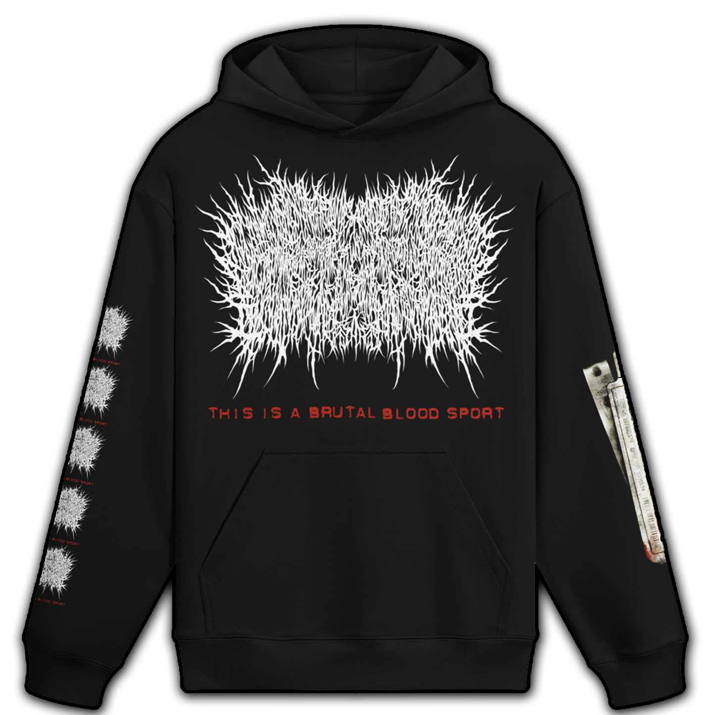 Xavleg - "Brutal Blood Sport" Hoodie