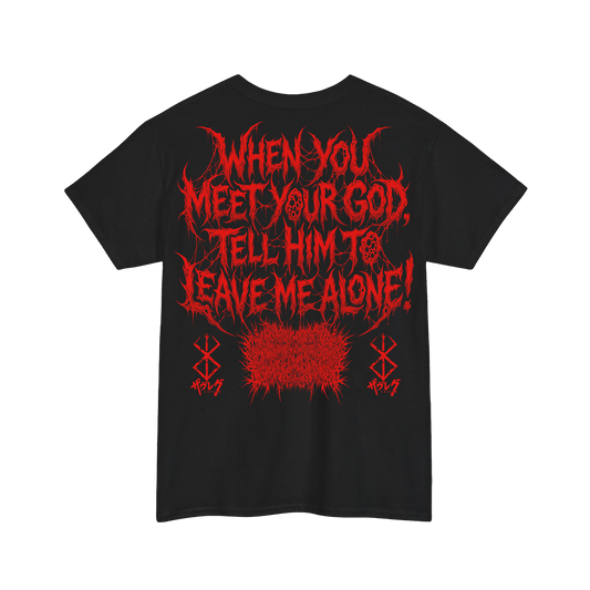 Xavleg - 'Meet Your God' Limited Edition T-Shirt