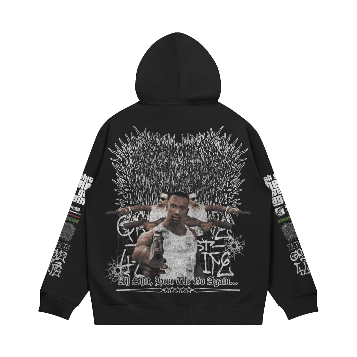 Xavleg - 'Ah Shit Here We Go Again' Limited Edition Hoodie