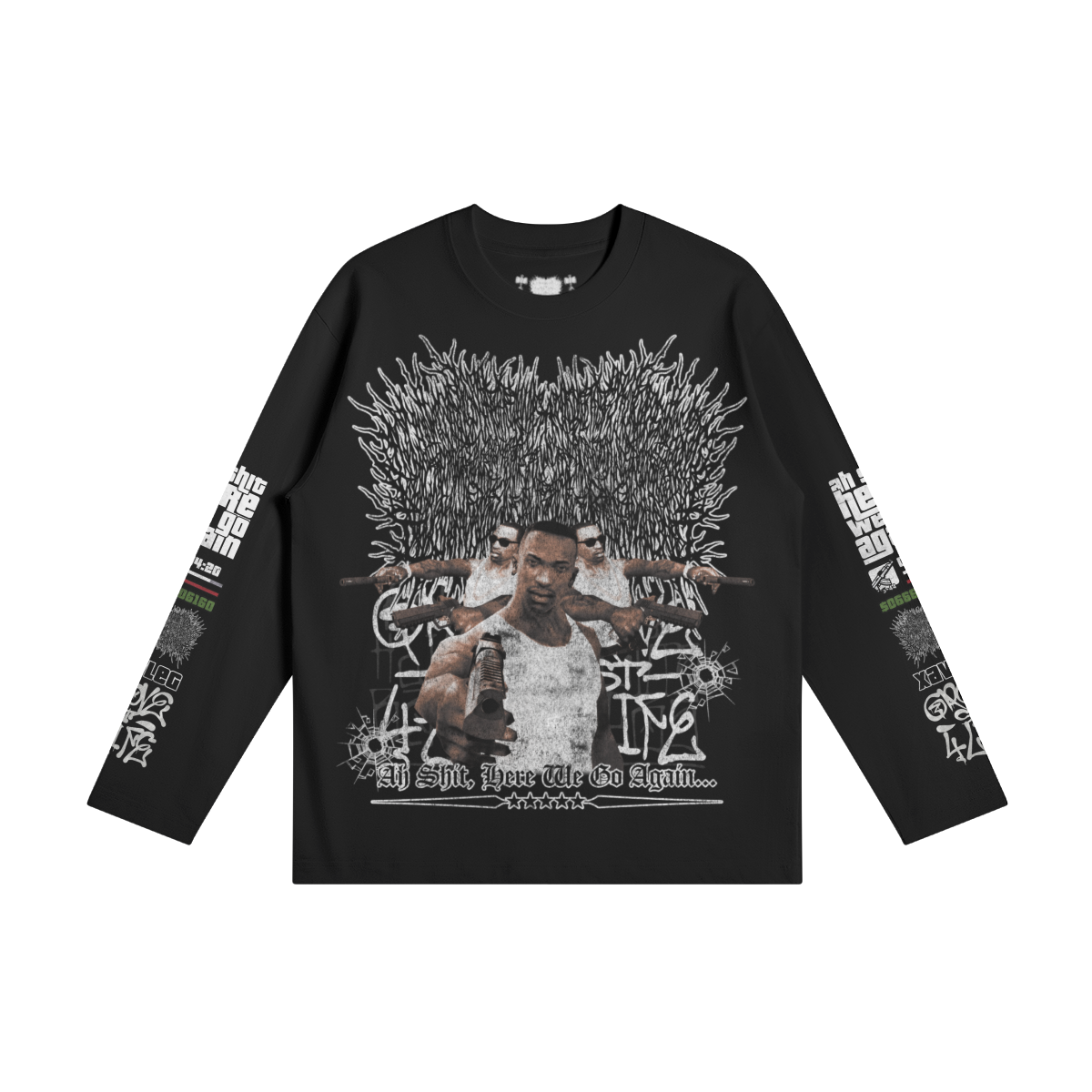 Xavleg - 'Ah Shit Here We Go Again' Limited Edition Long-Sleeve