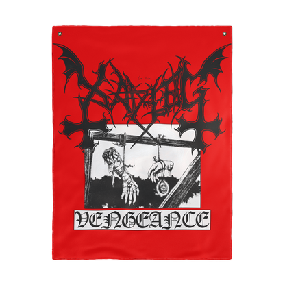 Xavleg - 'White Hawk's End/Vengeance' Limited Edition Double-Sided Flag