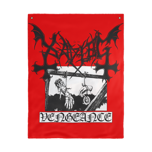 Xavleg - 'White Hawk's End/Vengeance' Limited Edition Double-Sided Flag