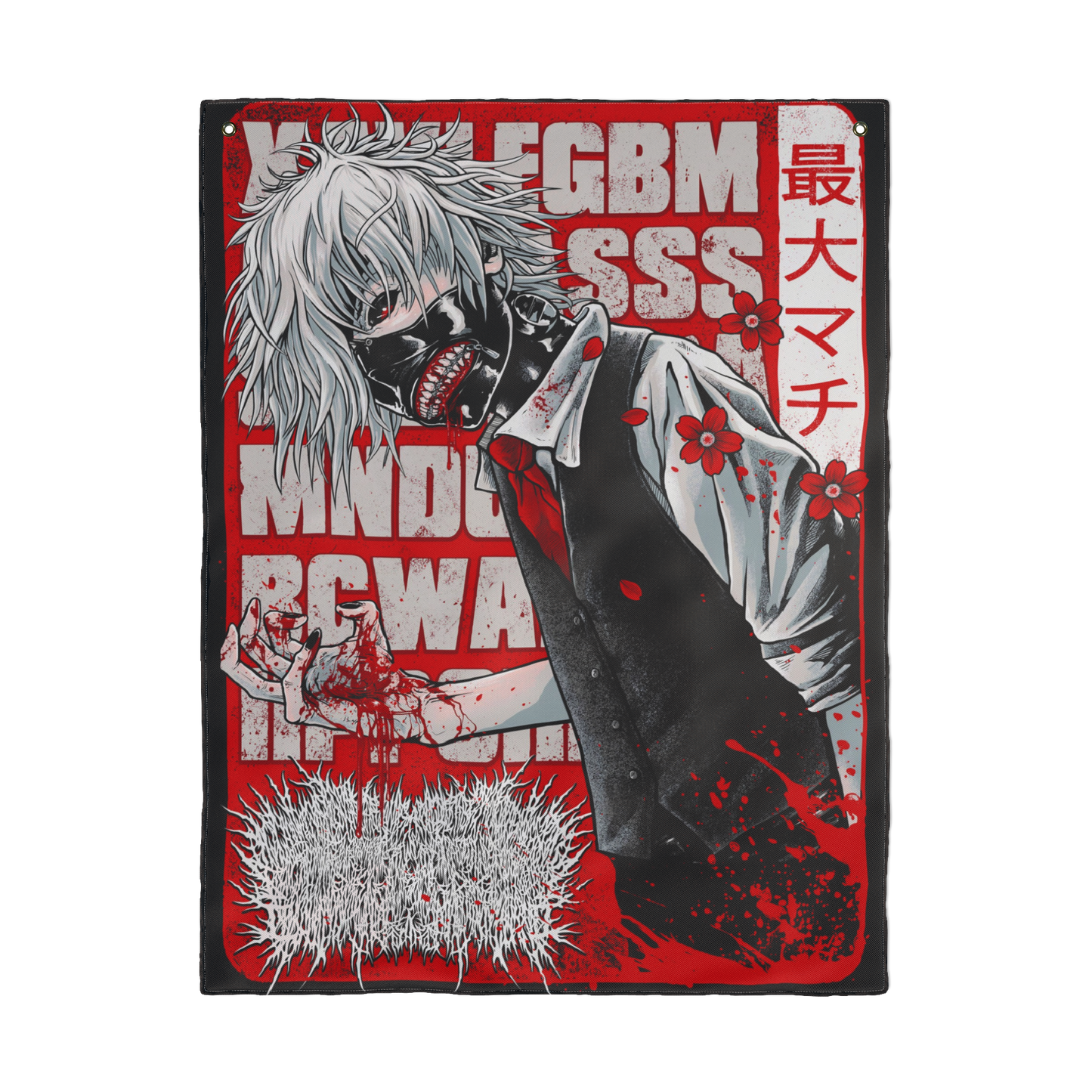 Xavleg - 'Bloodghoul/Chillin Killin' Double-Sided Flag