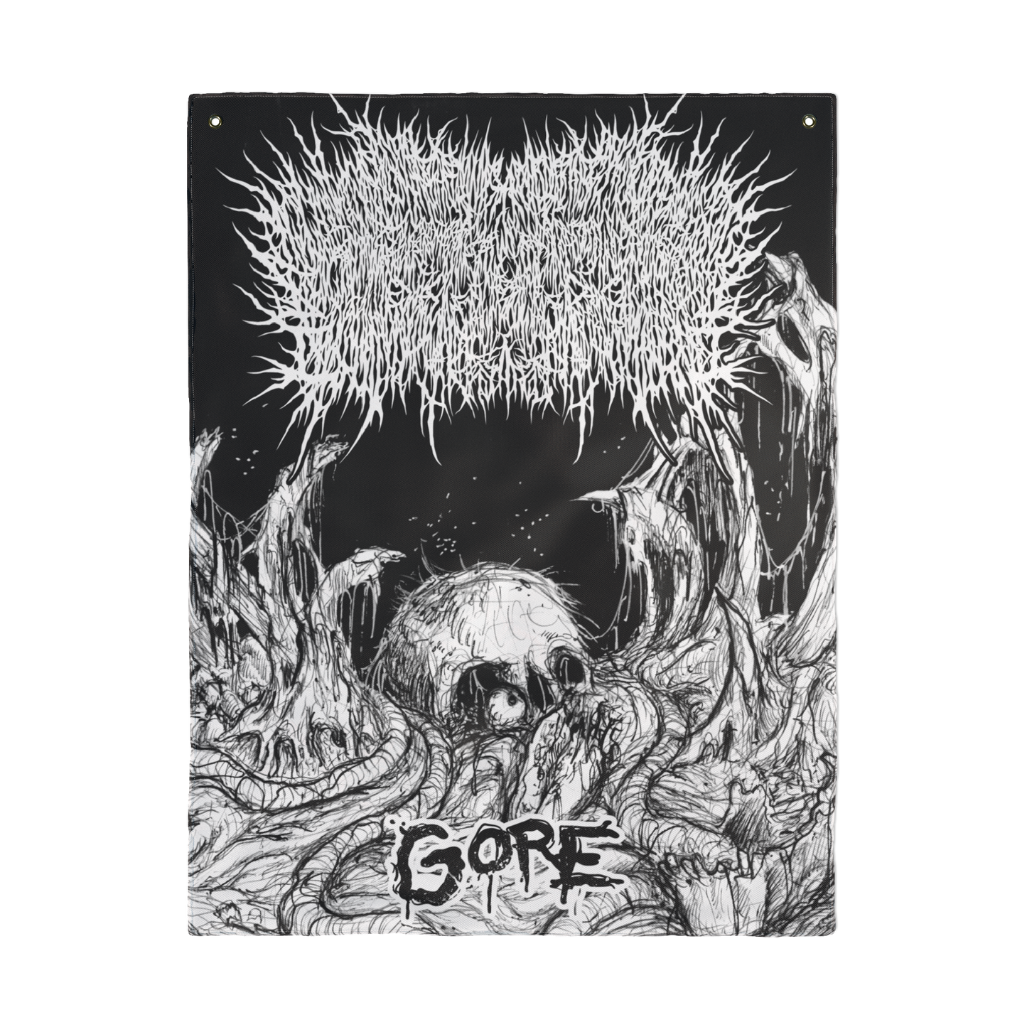 Xavleg - Gore/Gore 2.0 Double-Sided Flag