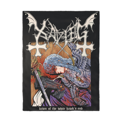 Xavleg - 'White Hawk's End/Vengeance' Limited Edition Double-Sided Flag