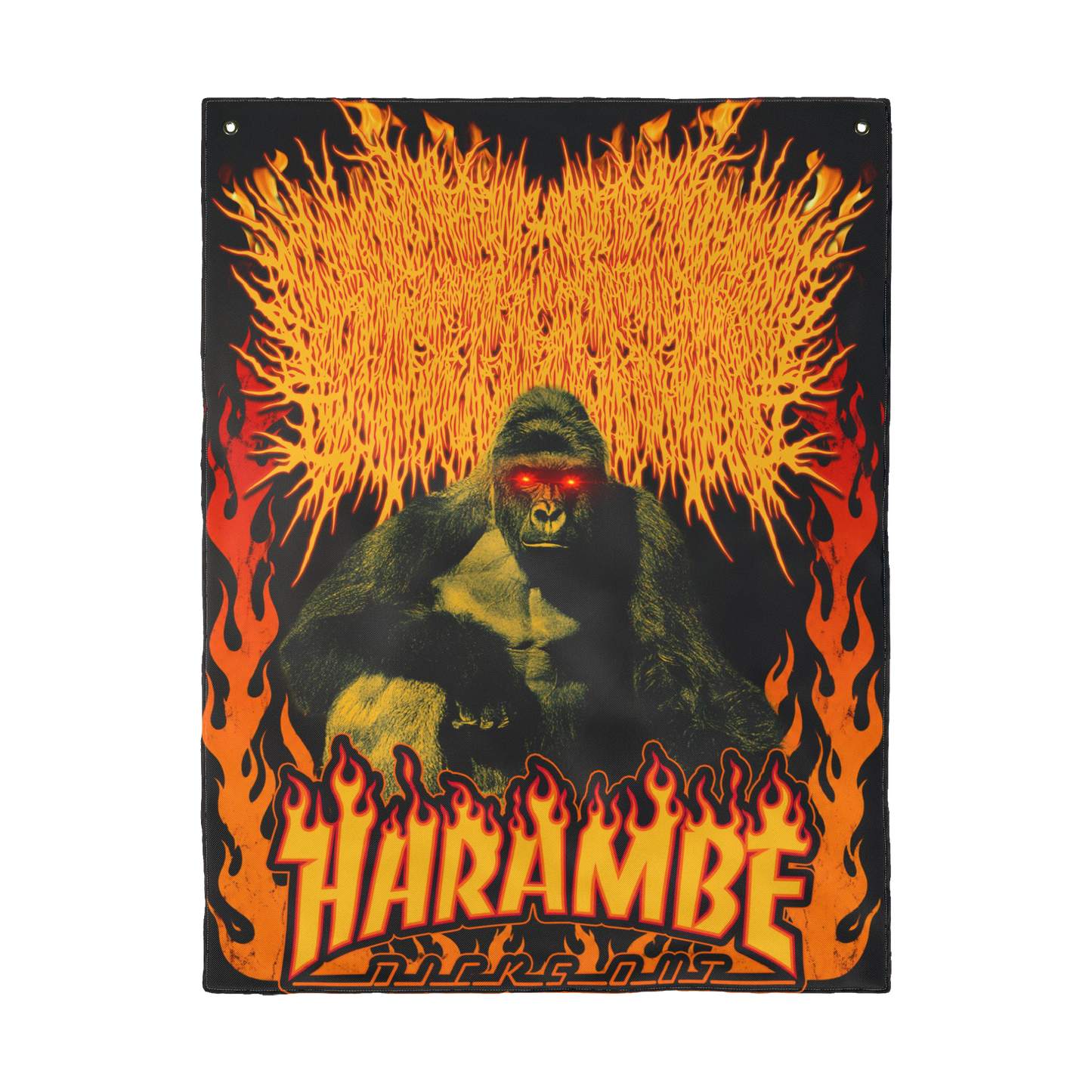 Xavleg - 'Harambe/Friendship Goals' Double-Sided Flag