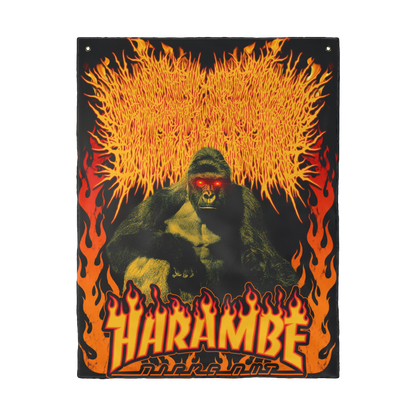Xavleg - 'Harambe/Friendship Goals' Double-Sided Flag