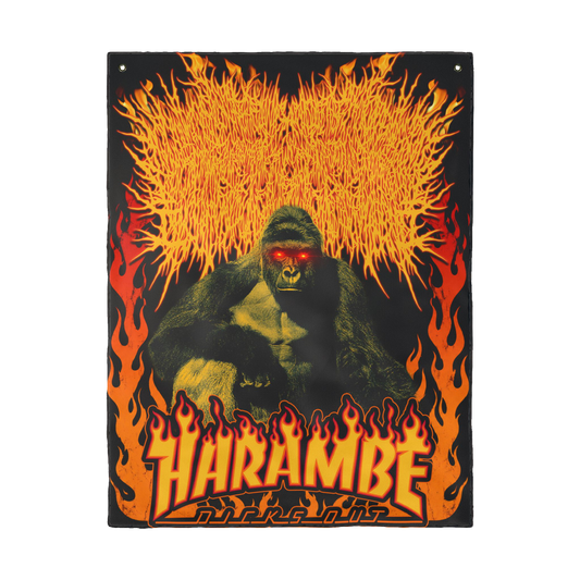 Xavleg - 'Harambe/Friendship Goals' Double-Sided Flag