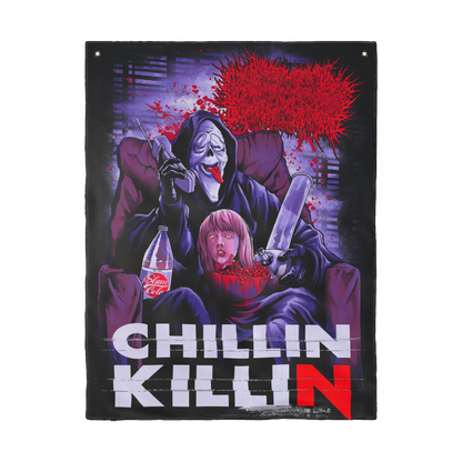 Xavleg - 'Bloodghoul/Chillin Killin' Double-Sided Flag