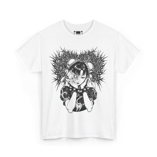 Xavleg Two Face limited edition T-Shirt in white, front print