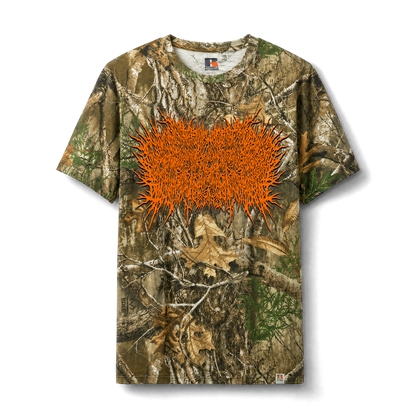 Xavleg South African Death Metal Camo T-Shirt, front print