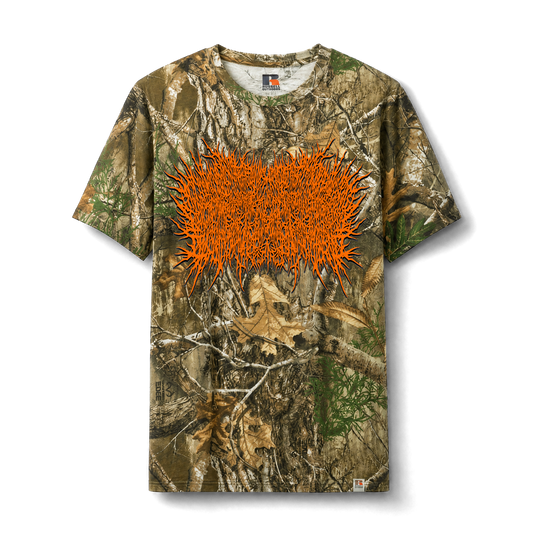 Xavleg South African Death Metal Camo T-Shirt, front print