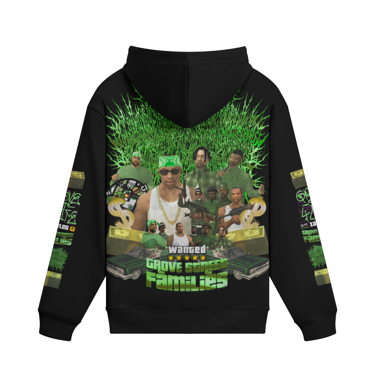 Xavleg - 'Grove Street 4 Life' Limited Edition Hoodie