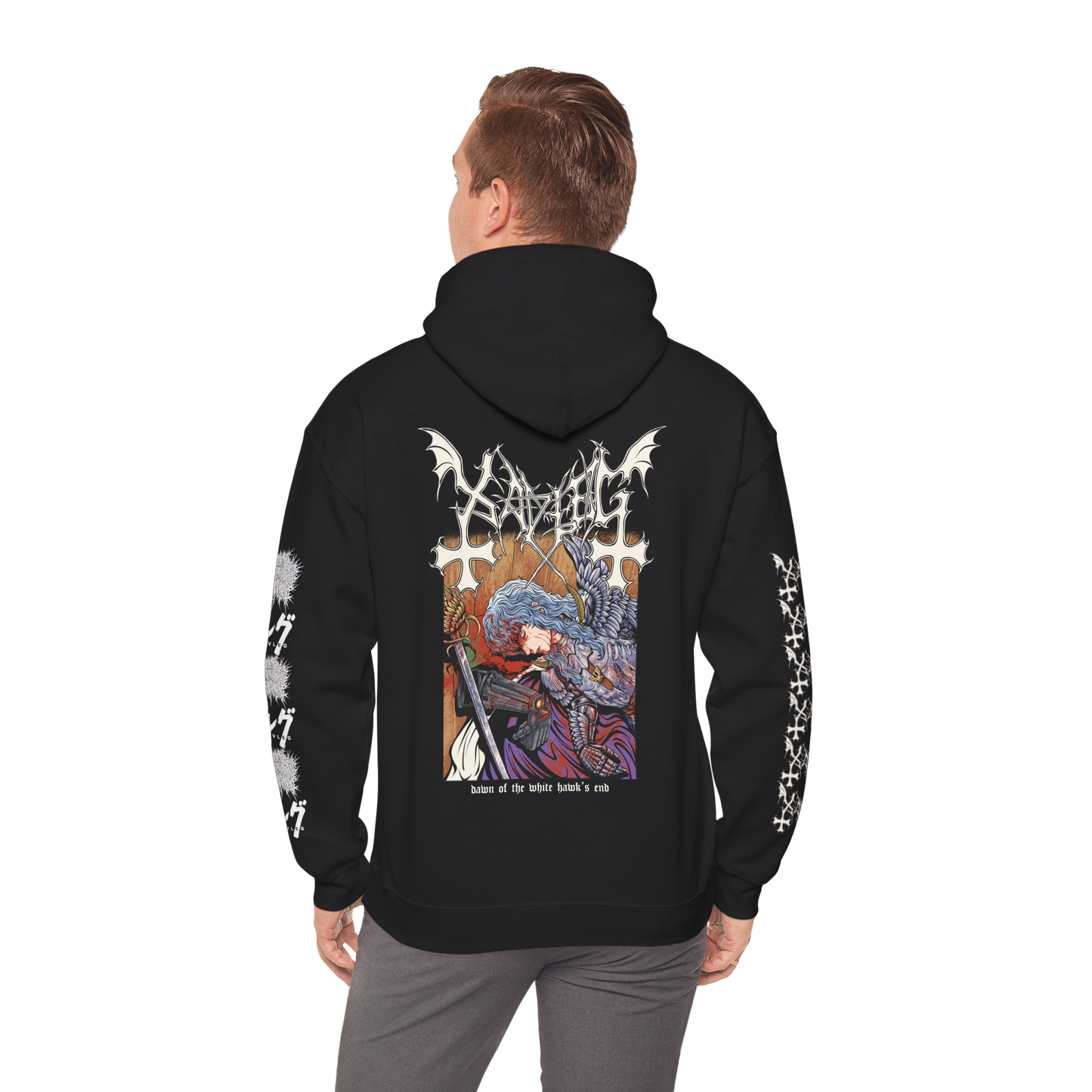 Xavleg - 'White Hawk's End' Limited Edition Hoodie