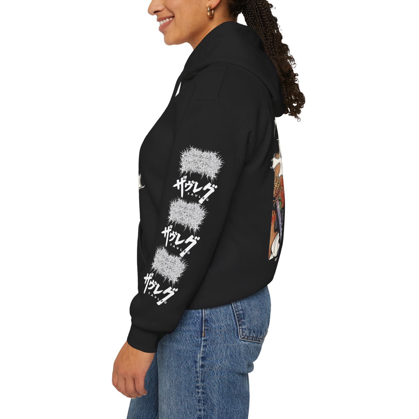 Xavleg - 'White Hawk's End' Limited Edition Hoodie