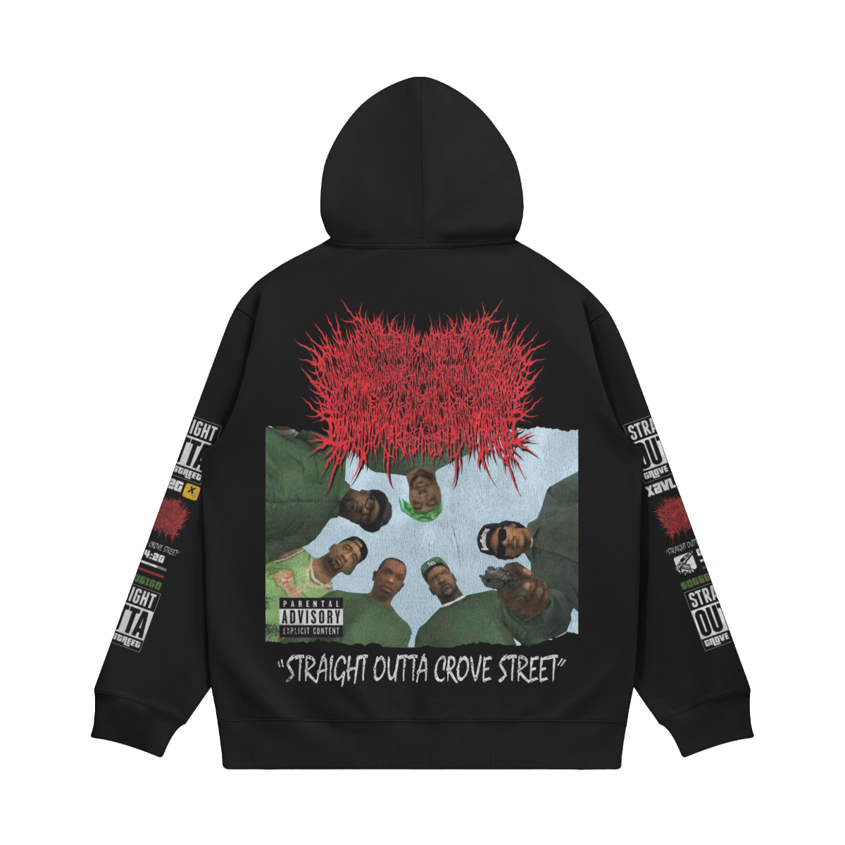 Xavleg - 'Straight Outta Grove Street' Limited Edition Hoodie