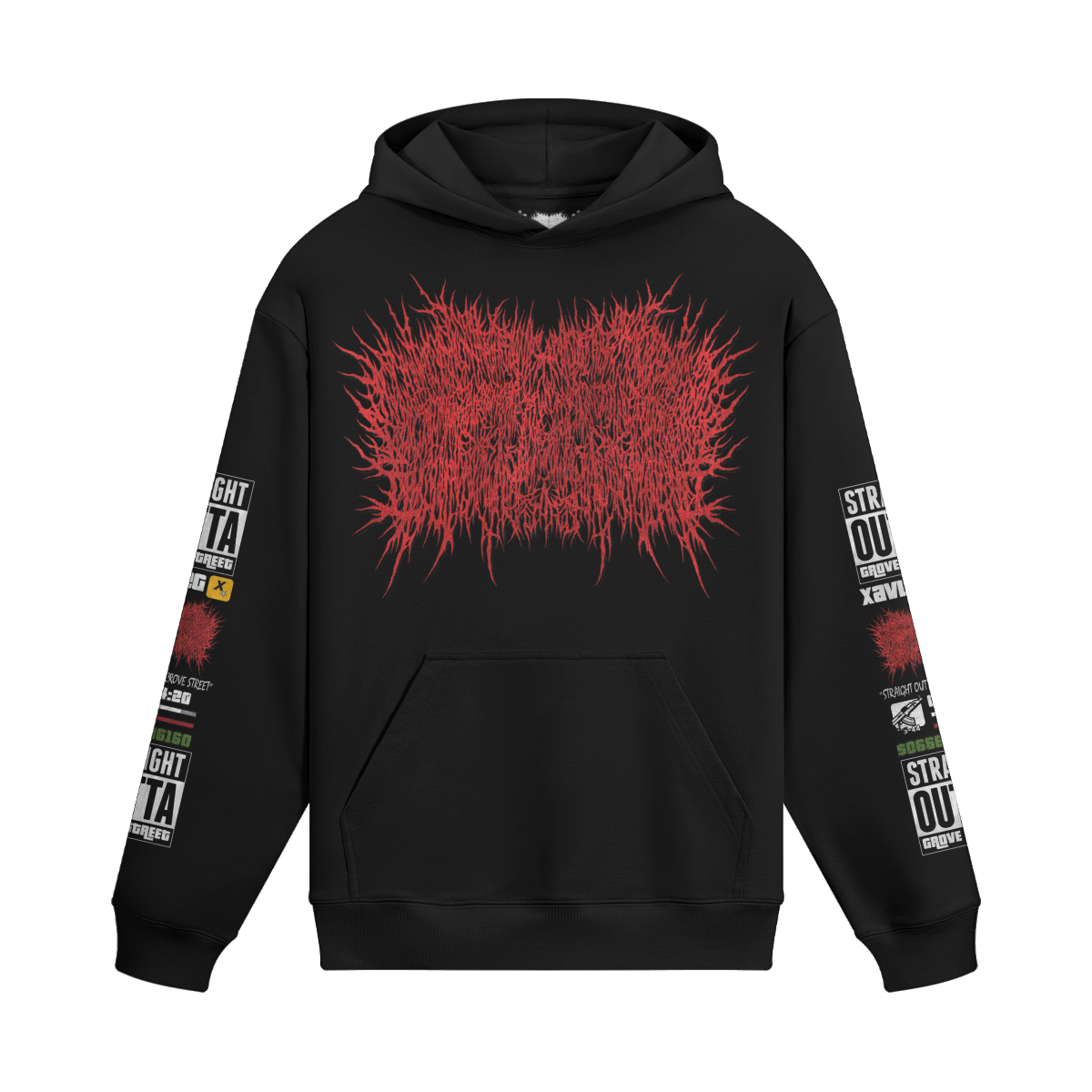 Xavleg - 'Straight Outta Grove Street' Limited Edition Hoodie