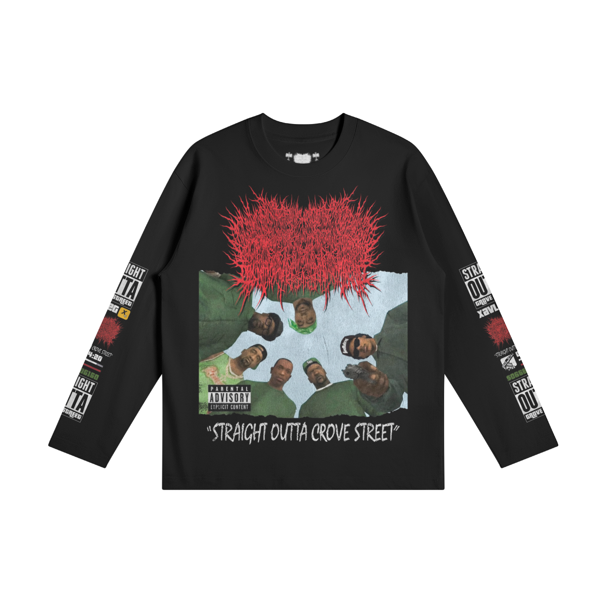 Xavleg - 'Straight Outta Grove Street' Limited Edition Long-Sleeve