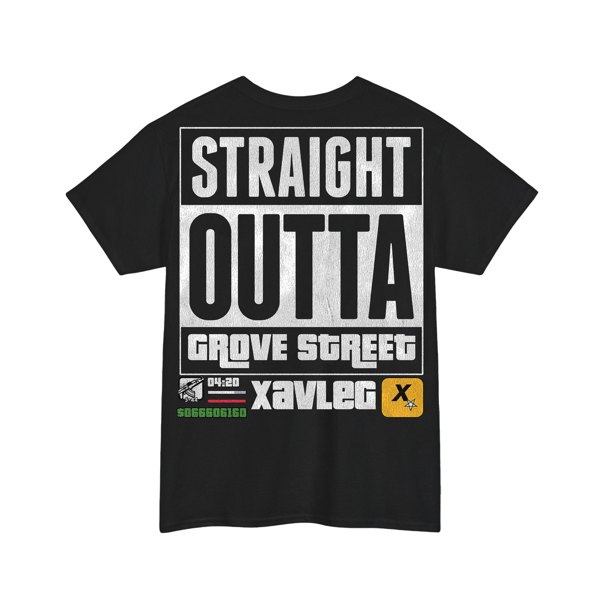 Xavleg - 'Straight Outta Grove Street' Limited Edition T-Shirt