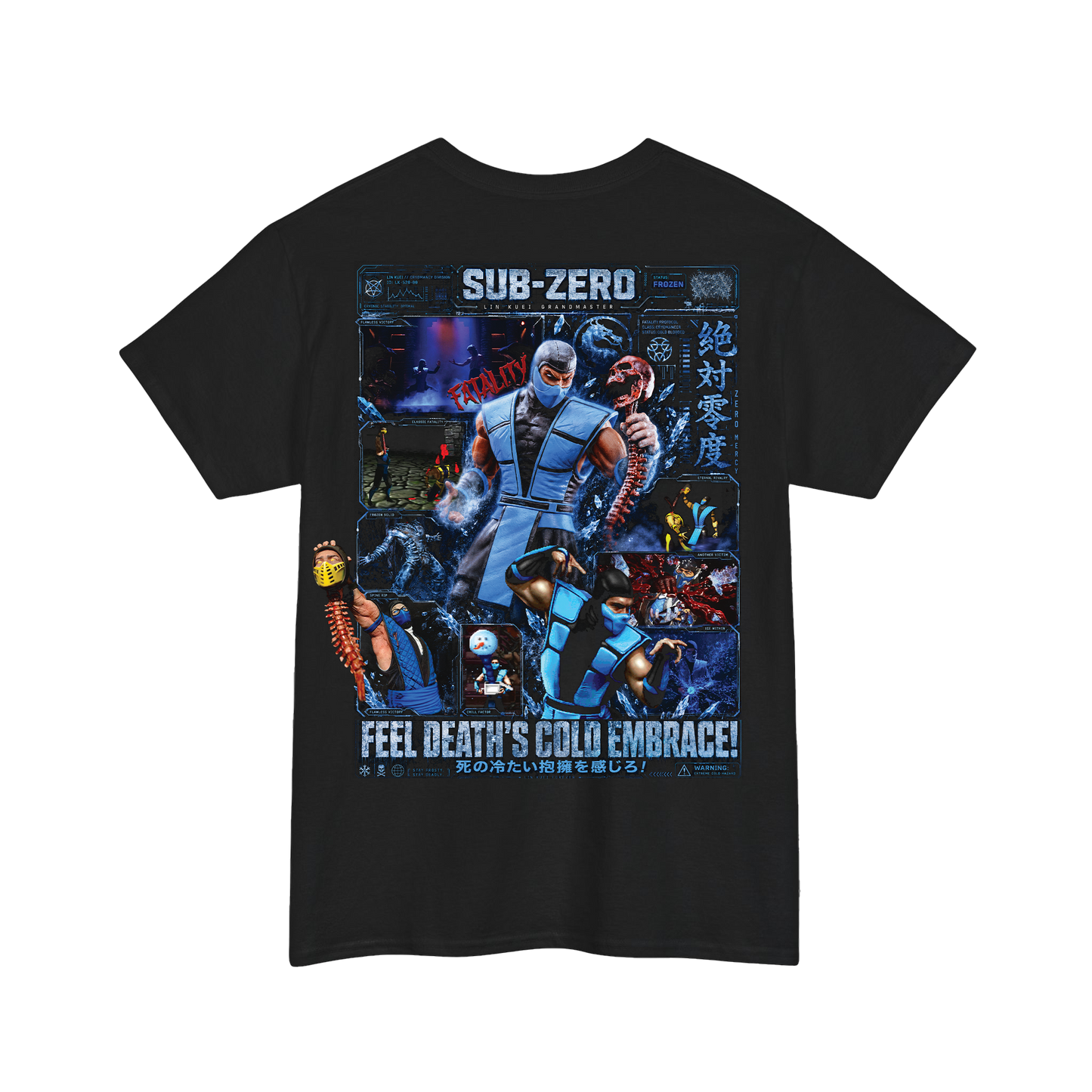 Xavleg - "Feel Death's Cold Embrace" Limited Edition T-Shirt