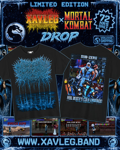 Xavleg - "Feel Death's Cold Embrace" Limited Edition T-Shirt