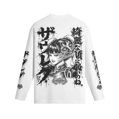 Xavleg Two Face limited edition Long-Sleeve in white, photo 2