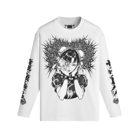 Xavleg Two Face limited edition Long-Sleeve in white
