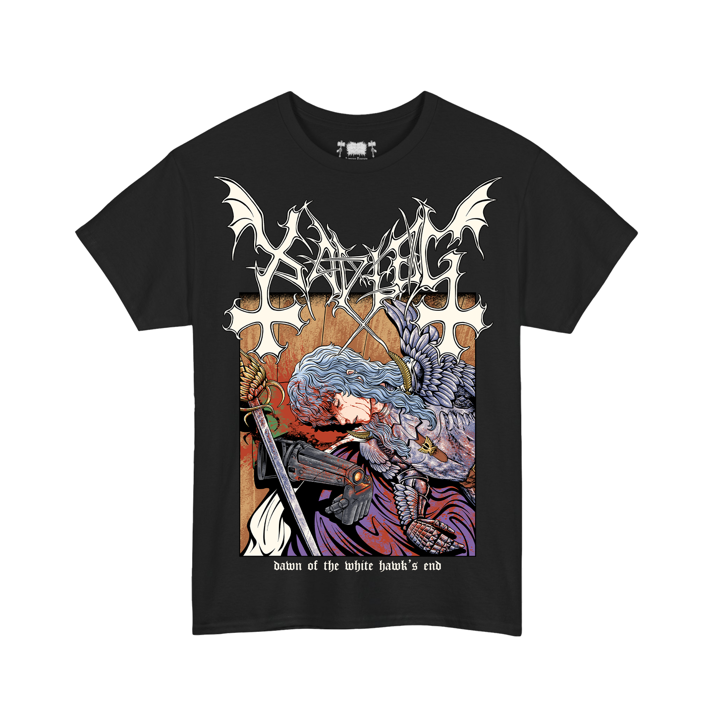 Xavleg - 'White Hawk's End' Limited Edition T-Shirt