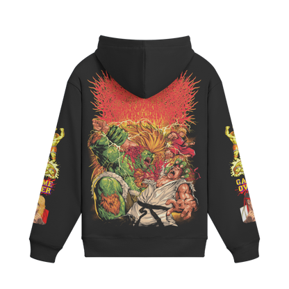 Xavleg Game Over limited edition Hoodie in black, back print