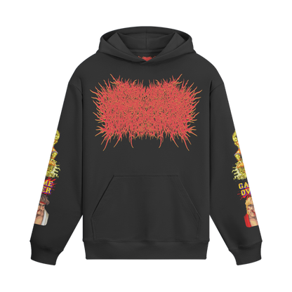 Xavleg Game Over limited edition Hoodie in black, front print