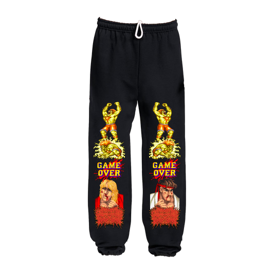 Xavleg Game Over limited edition Sweatpants in black