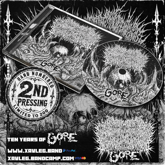 Xavleg - GORE 10th ANNIVERSARY CD [2ND PRESSING]