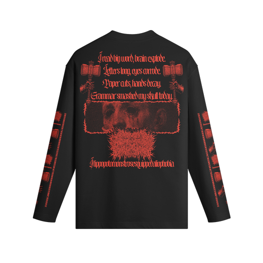 Xavleg - Hippopotomonstrosesquippedaliophobia Long-Sleeve