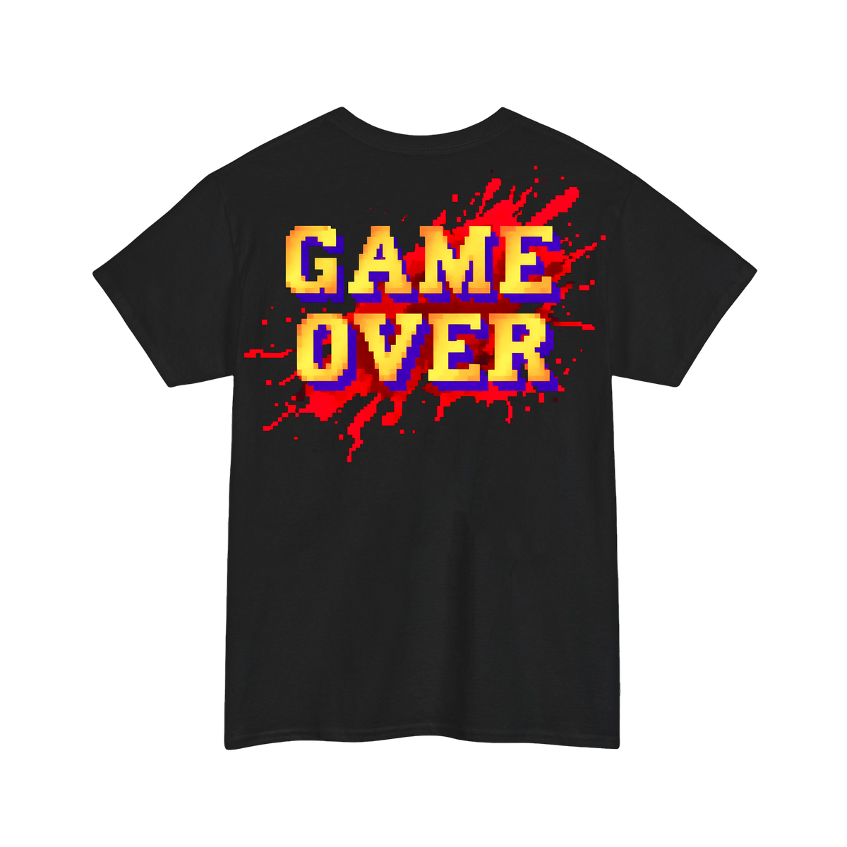 Xavleg Game Over limited edition T-Shirt in black, back print