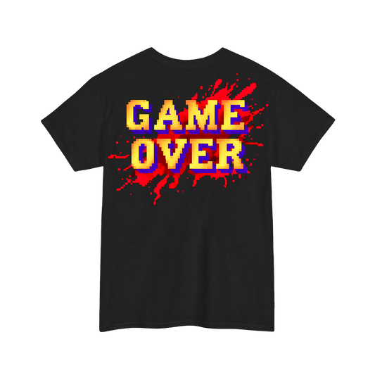 Xavleg Game Over limited edition T-Shirt in black, back print