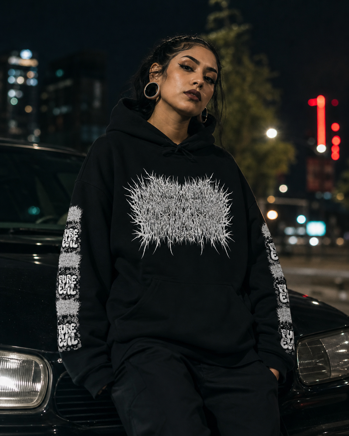 'Pure Evil' Xavleg X BrooksArt [Limited Edition Collab Hoodie]