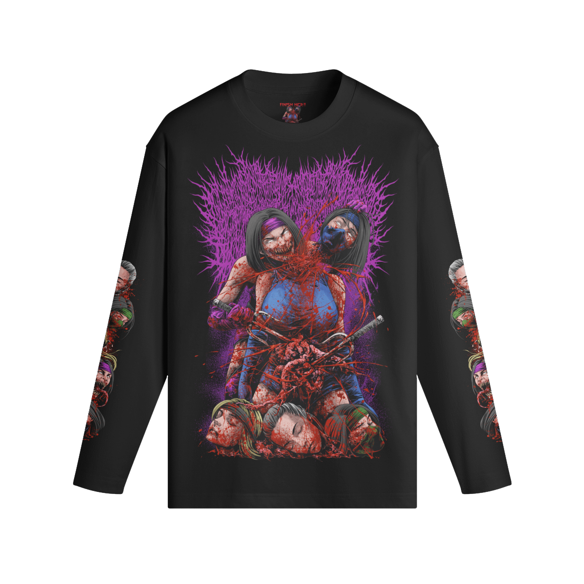 Xavleg - "Finish Her!!" Limited Edition Long-Sleeve