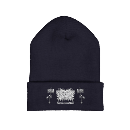 Xavleg - Hippopotomonstrosesquippedaliophobia Cuffed Beanie