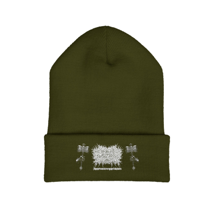 Xavleg - Hippopotomonstrosesquippedaliophobia Cuffed Beanie