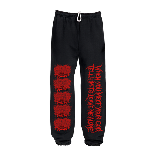 Xavleg - 'Meet Your God" Limited Edition Sweatpants