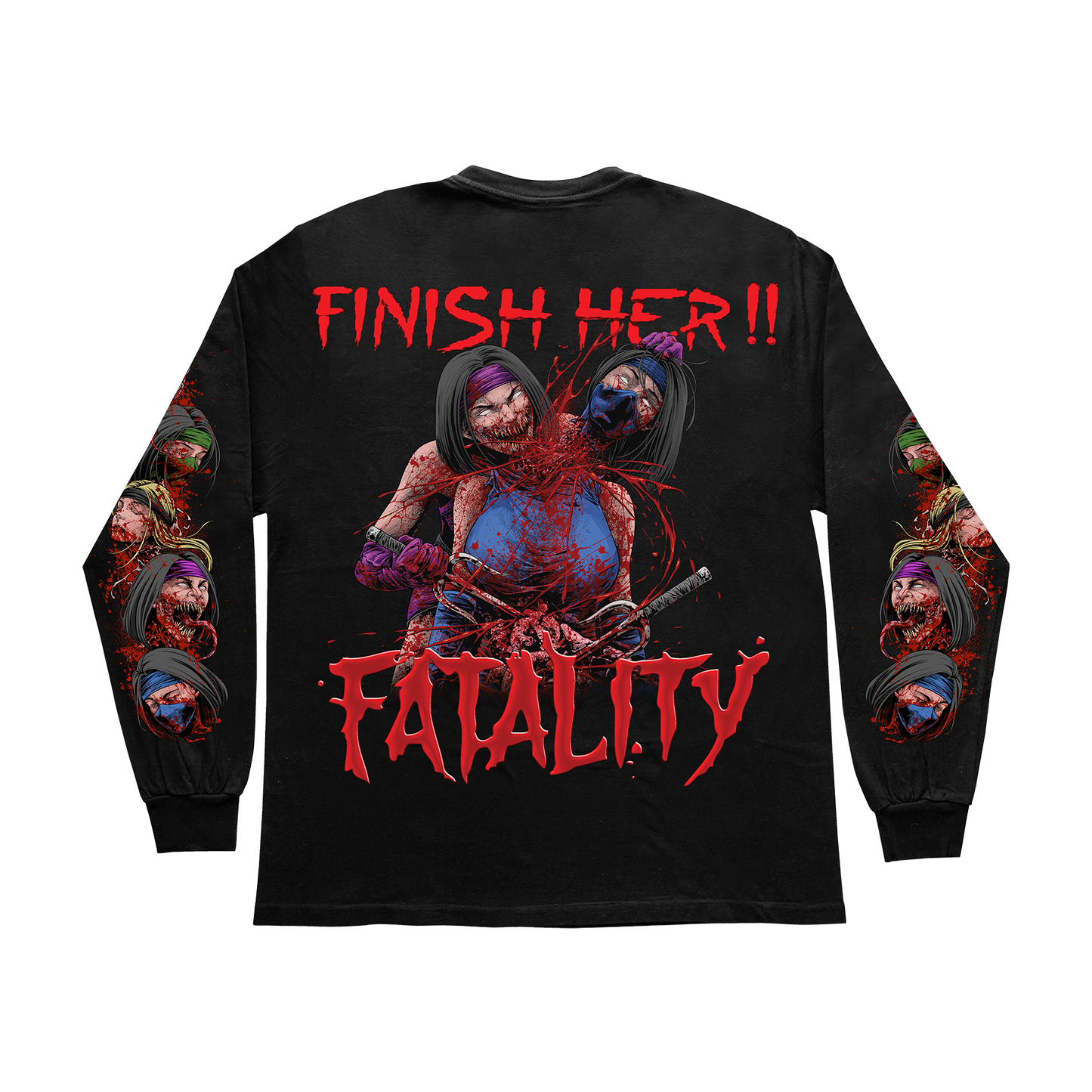 Xavleg - "Finish Her!!" Limited Edition Long-Sleeve