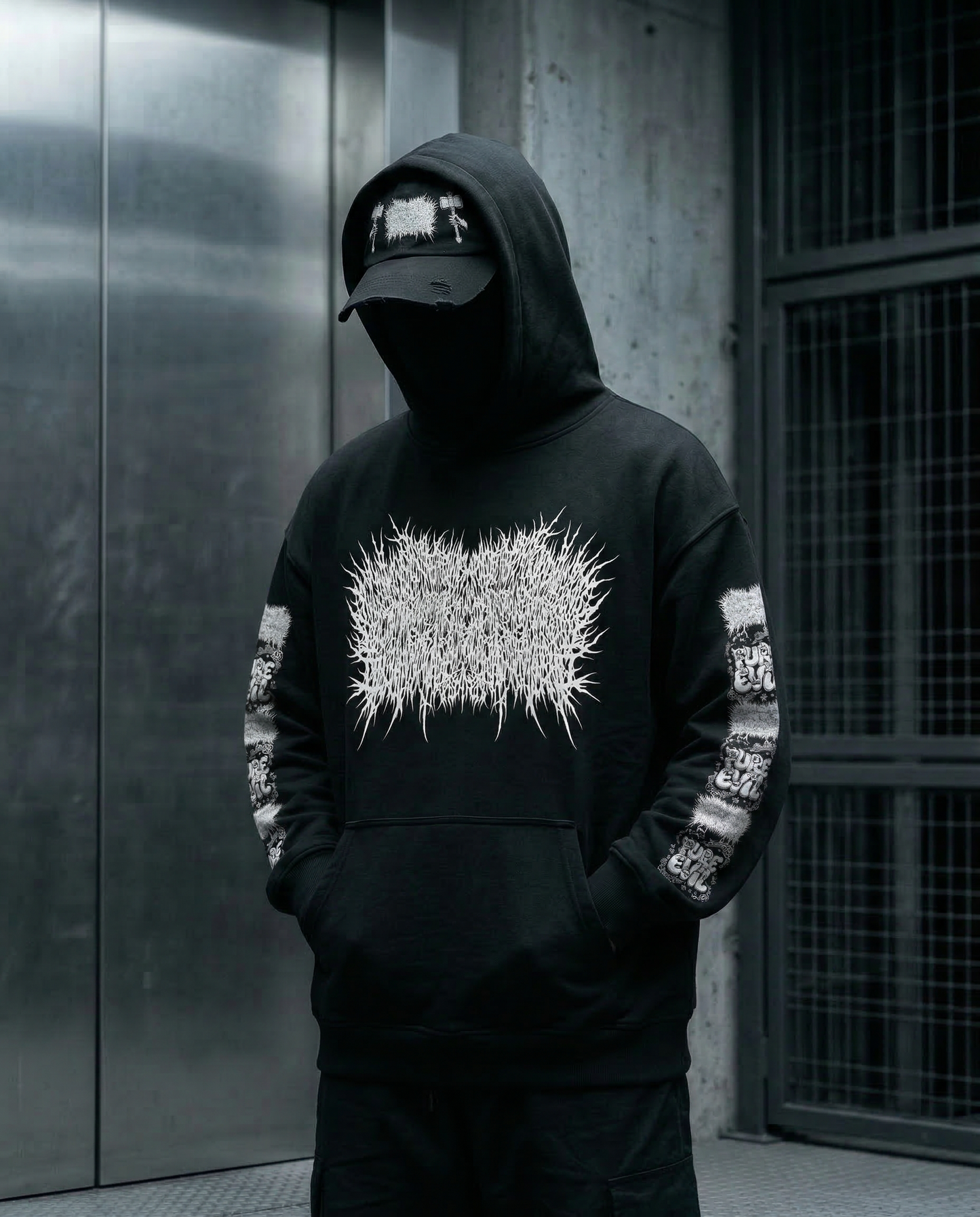 'Pure Evil' Xavleg X BrooksArt [Limited Edition Collab Hoodie]