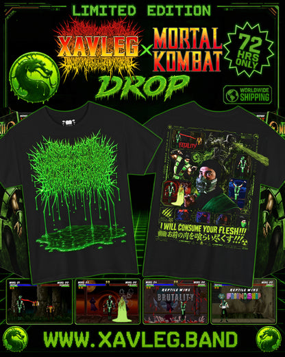 Xavleg - 'I Will Consume Your Flesh' Limited Edition T-Shirt