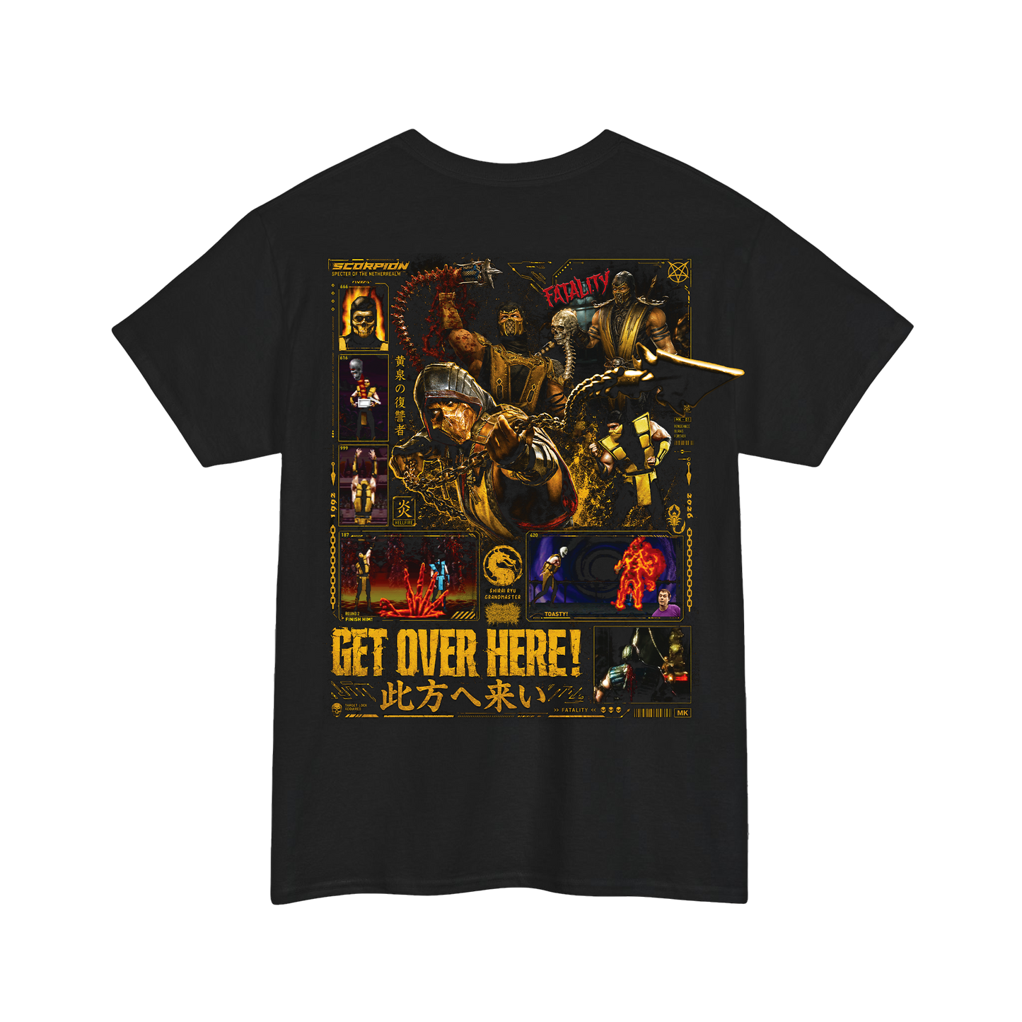 Xavleg - "Get Over Here!" Limited Edition T-Shirt