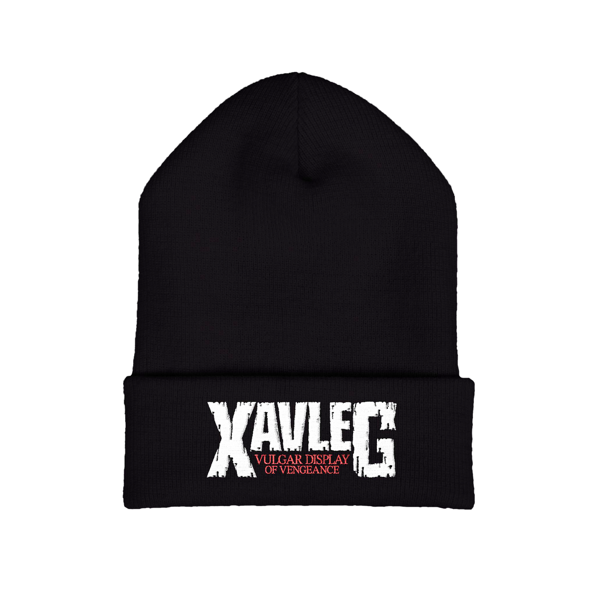 Xavleg Vulgar Display of Vengeance limited edition Beanie in black